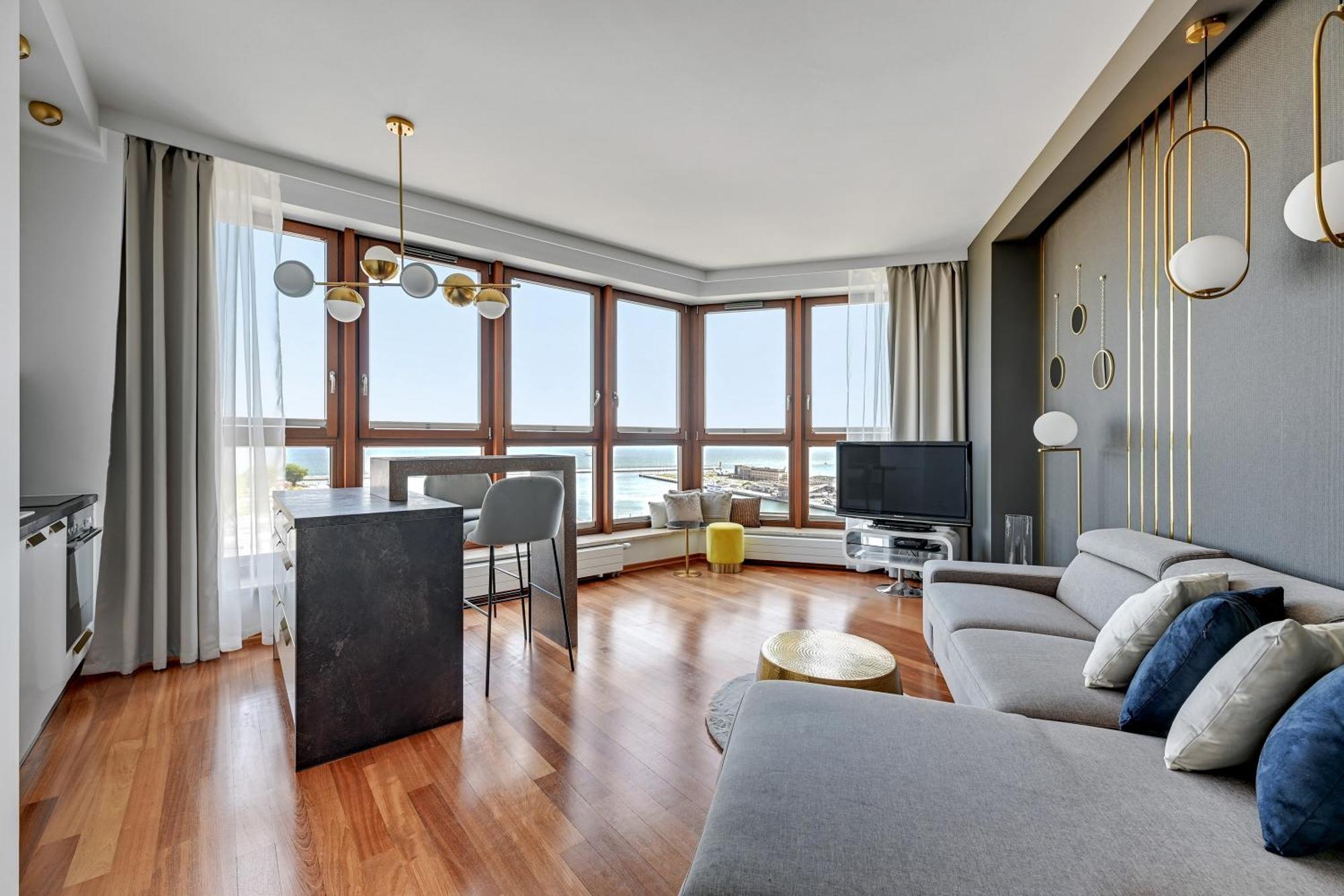 Sea Towers Apartment Гдиня Екстериор снимка